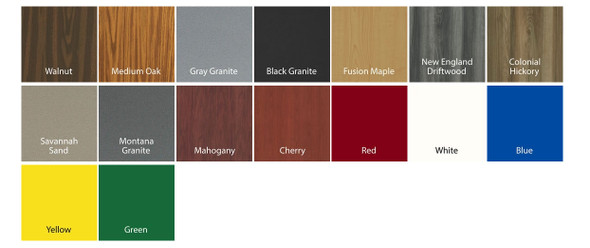 Correll Bar and Cafe Breakroom Table Rectangle with T-Base 30"x48" - BTT3048