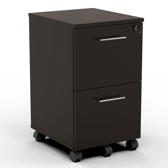 Mayline Medina Mobile Pedestal File/File Mocha - MNFF-LDC