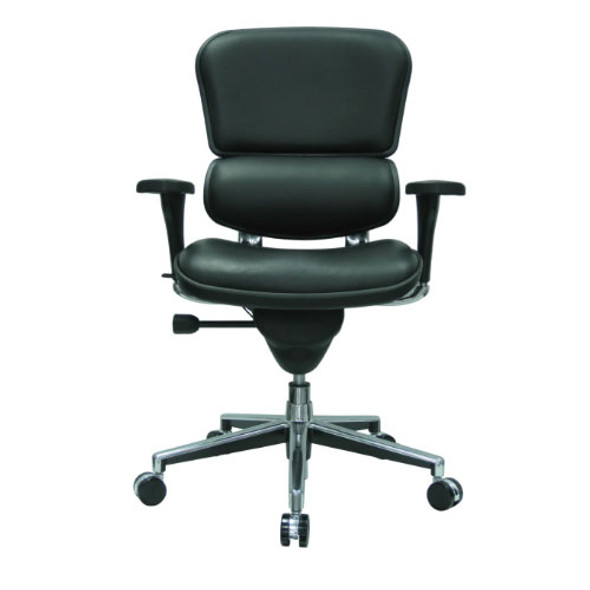 Raynor Ergohuman Low Back Leather Chair - LE10ERGLO