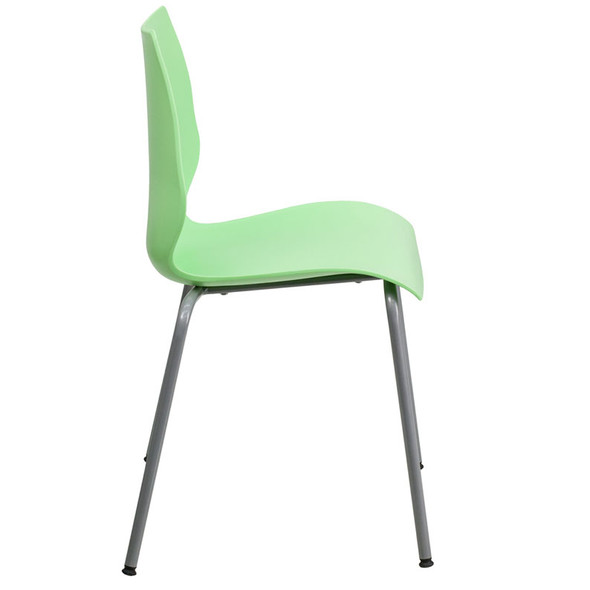 Flash Furniture HERCULES Series Green Stack Chair - RUT-288-GREEN-GG