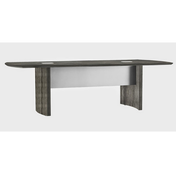 Mayline Medina Laminate Conference Table 10' Gray Steel - MNC10-LGS