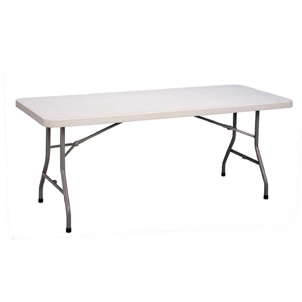 Correll Economy Blow-Molded Plastic Folding Table 30 x 96 - CP3096