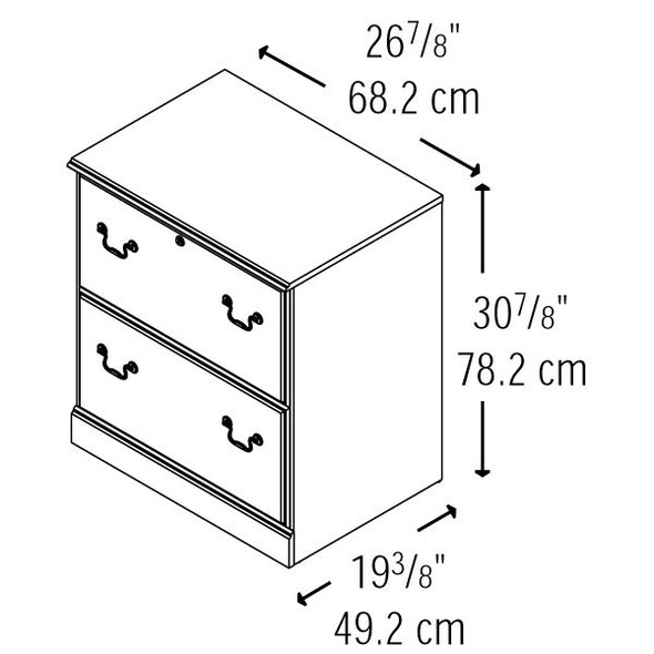 Bush Saratoga Collection Lateral File Cabinet - EX45654-03