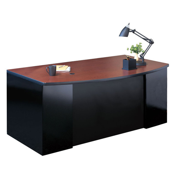 Mayline CSII Bow Front Desk Shell 60W x 39D x 29H - C1956