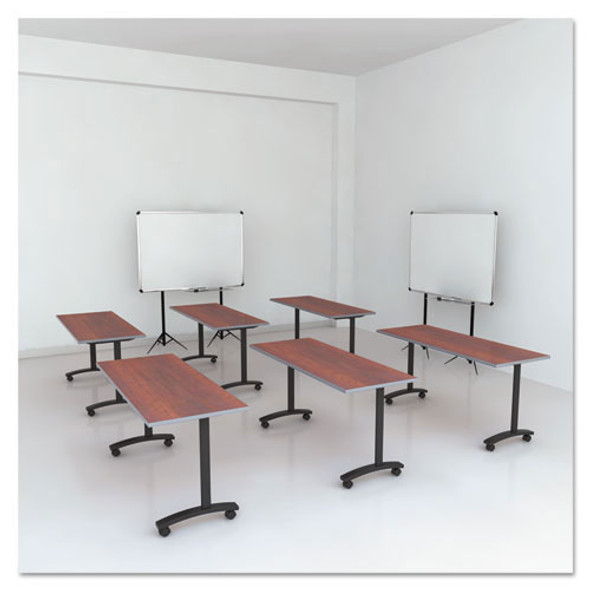 Alera Valencia Training and Meeting Room Table 72 x 24 - VA7476BK-72RE7224