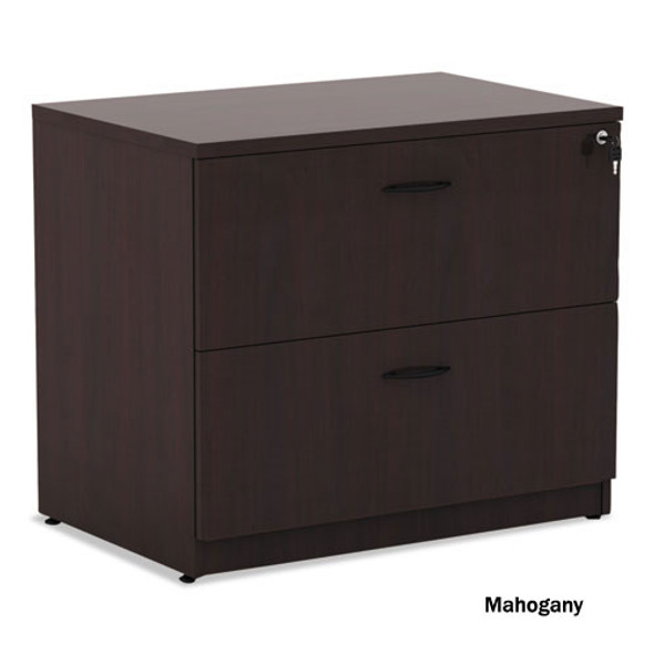 Alera Valencia Series Two-Drawer Lateral File Mahogany - VA513622MY