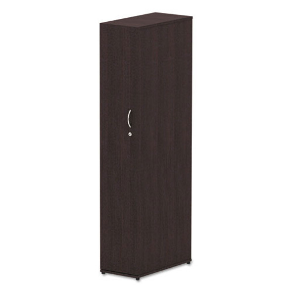 Alera Valencia Series Wardrobe 11 7/8w x 23 5/8d x 65h Espresso  - VA621224ES