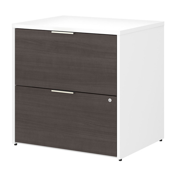 Bush Business Furniture Jamestown Lateral File-Assembled- JTF130SGWHSU