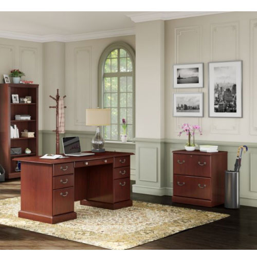 Bush Furniture Bennington Collection Lateral File - WC65554-03