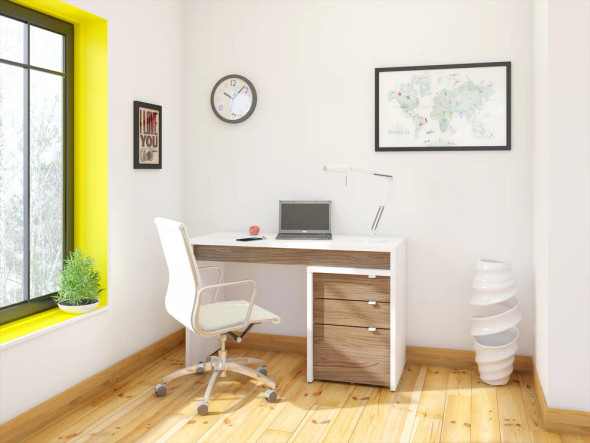 Nexera Liber-T Collection Desk Package - 400609