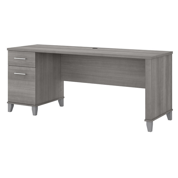 Bush Furniture Somerset 72W Desk Platinum Gray - WC81272