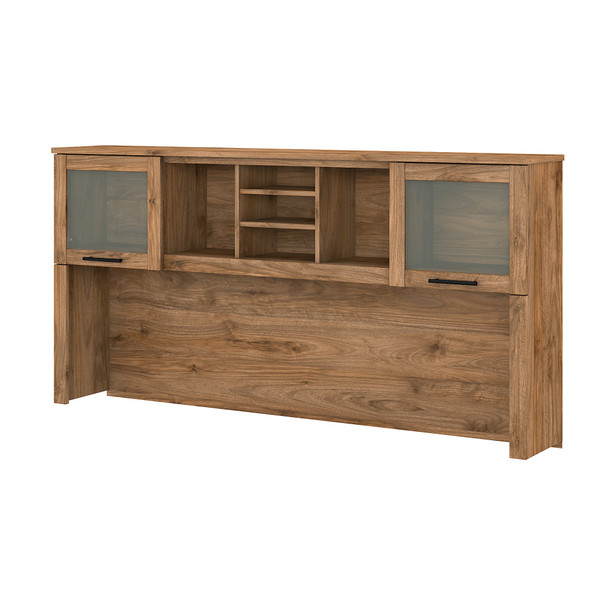 Bush Furniture Somerset 72W Desk Hutch Fresh Walnut - WC81311