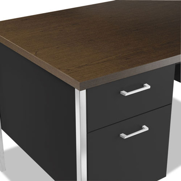 Alera Double Pedestal Steel Desk 60" x 30" - SD6030BM