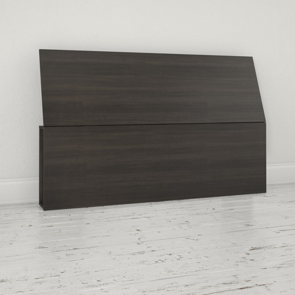 Nexera Queen Size Panel Headboard, Ebony - 225930