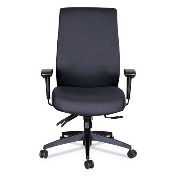 Alera Wrigley Series 24/7 High Performance High-Back Multifunction Chair Black - ALEHPT4101