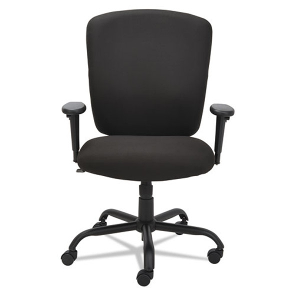 Alera Mota Series Big and Tall Chair Supports up to 450 lbs Black Seat/Black Back Black Base - ALEMT4510