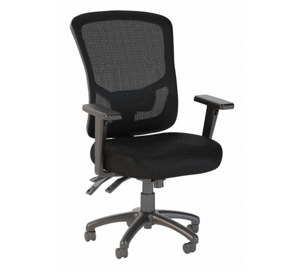 Bush Custom Comfort High Back Multifunction Mesh Managers Chair - SRE400BL