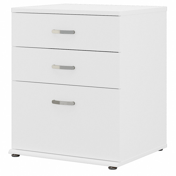 Bush Business Furniture Echo by Kathy Ireland 28W 3 Drawer Storage Cabinet White - CLS328WH-Z