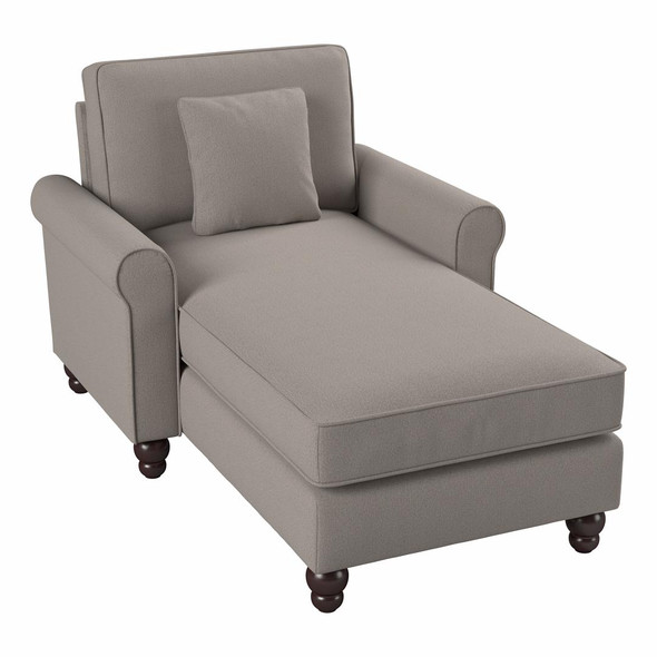 Bush Furniture Chaise Lounge with Arms Beige - HDM41BBGH-03K