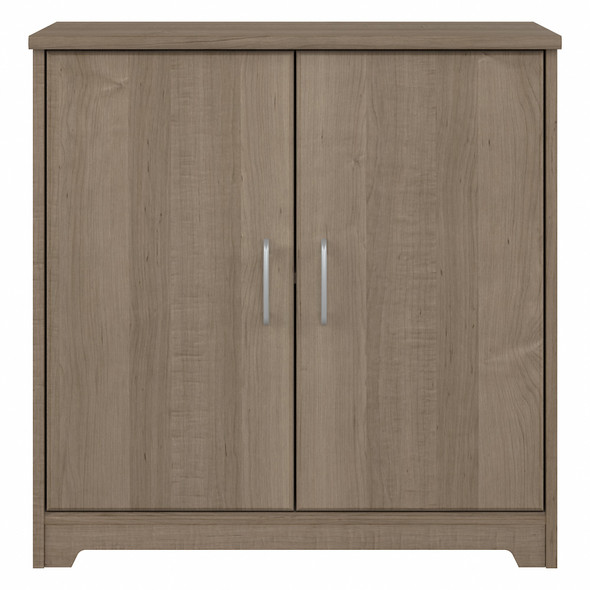 Bush Furniture Cabot Small Entryway Cabinet with Doors Ash Gray - WC31298