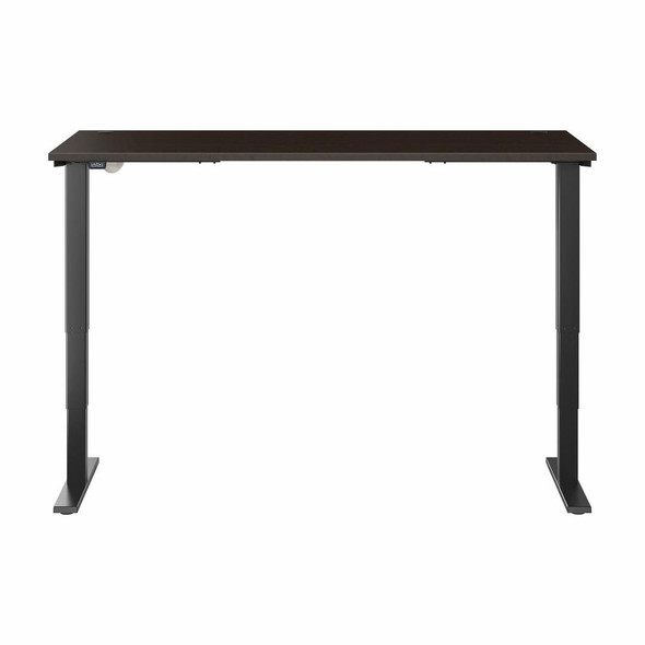 Move 40 Series by Bush Business Furniture 72W x 30D Height Adjustable Standing Desk Mocha Cherry / Black - M4S7230MRBK