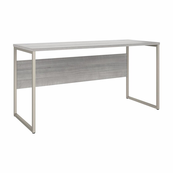 Bush Furniture Hybrid 60W x 30D Computer Table Desk In Platinum Gray - HYD360PG