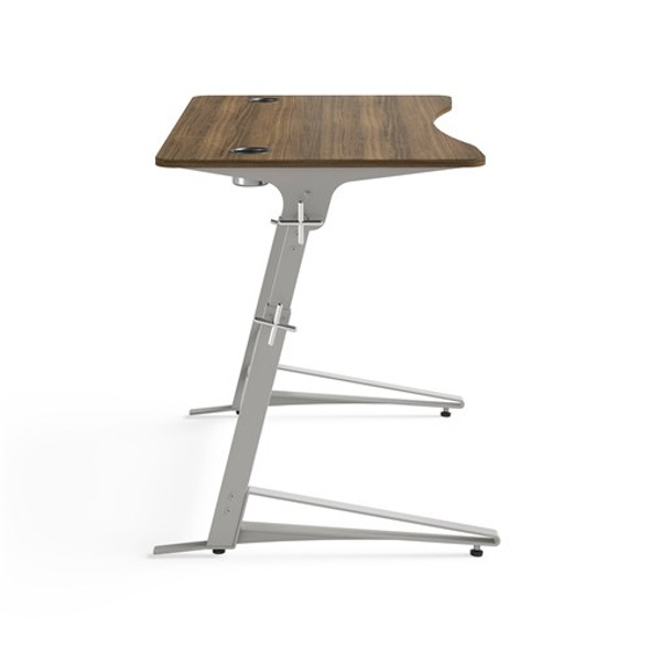 Safco Verve Standing Desk Walnut - 1959WL