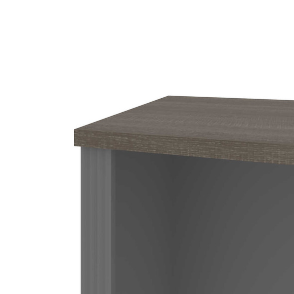 Bestar Prestige + 40W Return Table in Bark Grey & Slate - 99810-000047