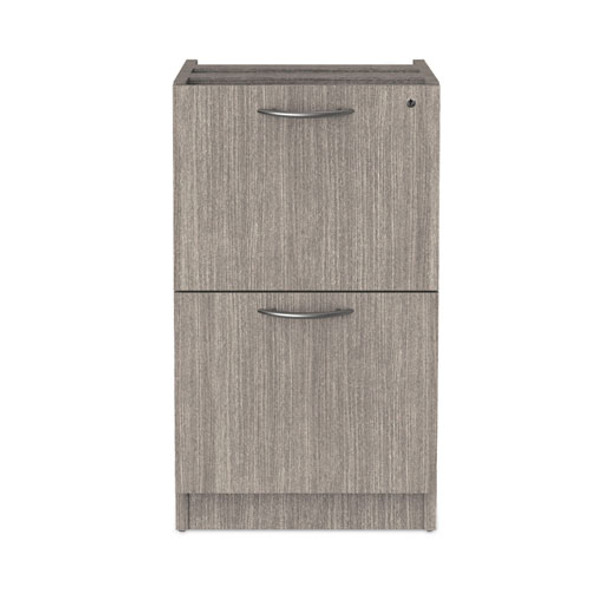 Alera Valencia Series Full Pedestal File/File, Legal/Letter, Gray - VA542822GY