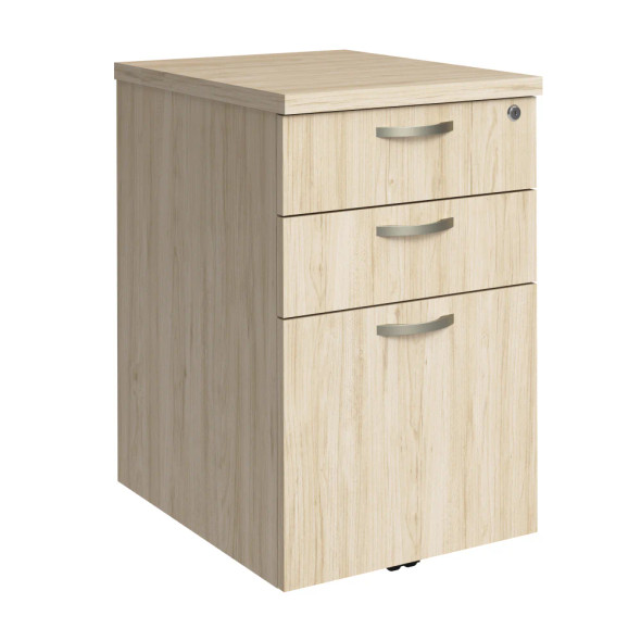 Bush Furniture Office-in-an-Hour Mobile File Natural Elm - WC36553-03K