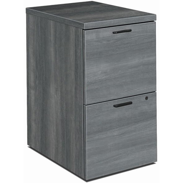HON 10500 Series Mobile Pedestal File/File Sterling Ash - 105104LS1