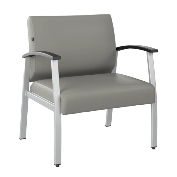 Bush Furniture Arrive Bariatric Waiting Room Guest Chair with Arms - CH3902GVL-03