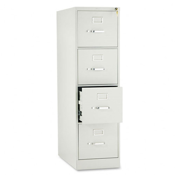 HON 310 Series 4-Drawer Metal Vertical File Cabinet Letter Size Light Gray - 314PQ