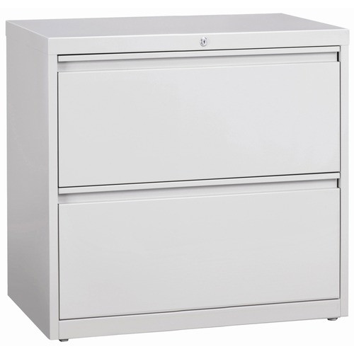 Lorell Fortress Series 2-Drawer Lateral File Light Gray - LLR60448