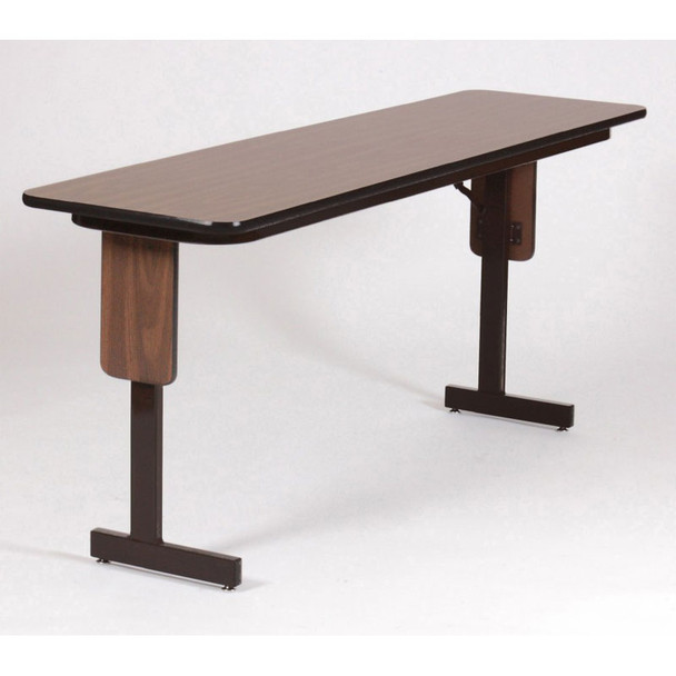 Correll Panel Leg Adjustable Height Folding Seminar Table 18 x 96 - SPA1896PX