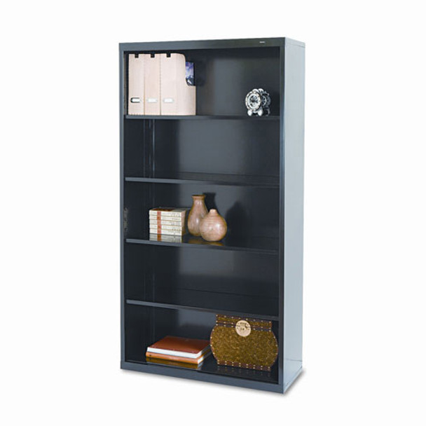 Tennsco Bookcase 66" 5-Shelf Metal - TNN-B-66