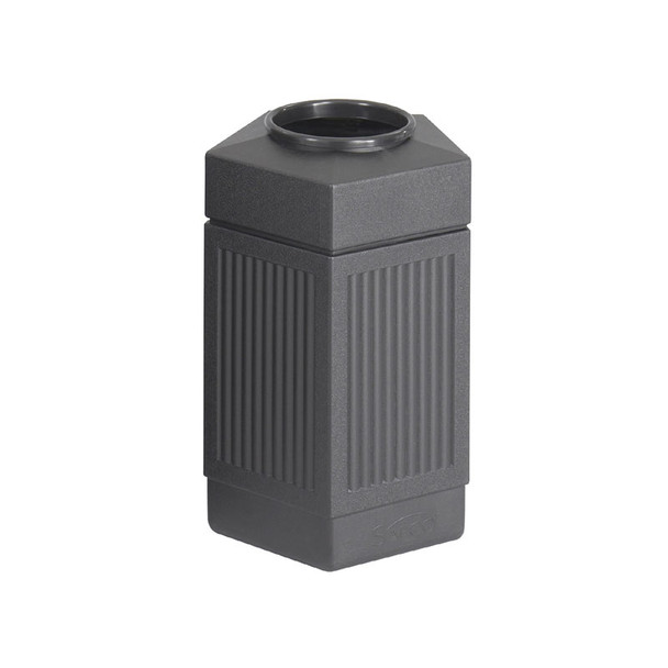 Safco Canmeleon 30 Gallon Pentagon Receptacle - 9485BL