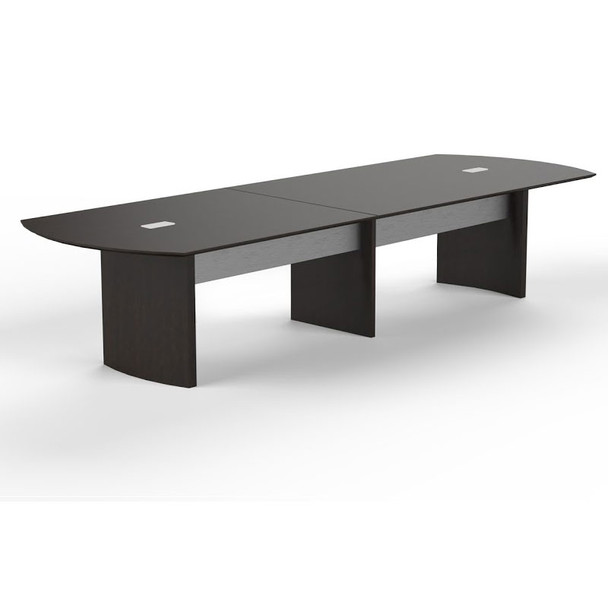 Mayline Medina Laminate Conference Table 12' Mocha - MNC12-LDC