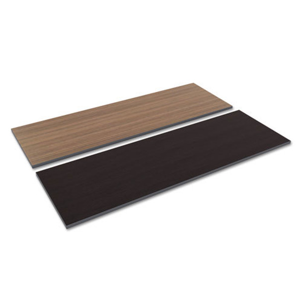 Alera Reversible Laminate Table Top 72" x 30" Espresso / Walnut - TT7230EW