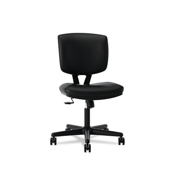 HON Volt Series Task Chair with Synchro-Tilt Black Leather - 5703SB11T