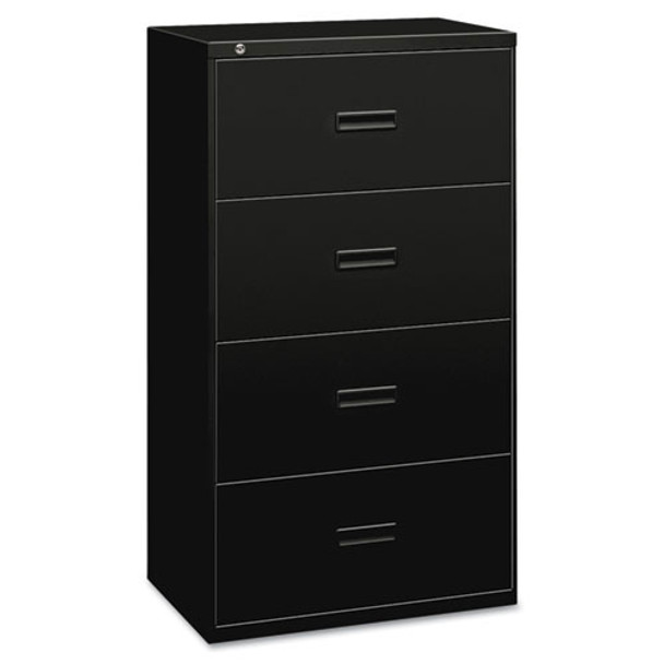 Basyx by HON 400 Series Four-Drawer Lateral File - 484L