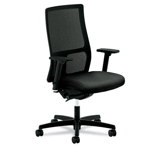 HON Ignition Series Mesh Mid-Back Work Chair, Black - IW103NT10