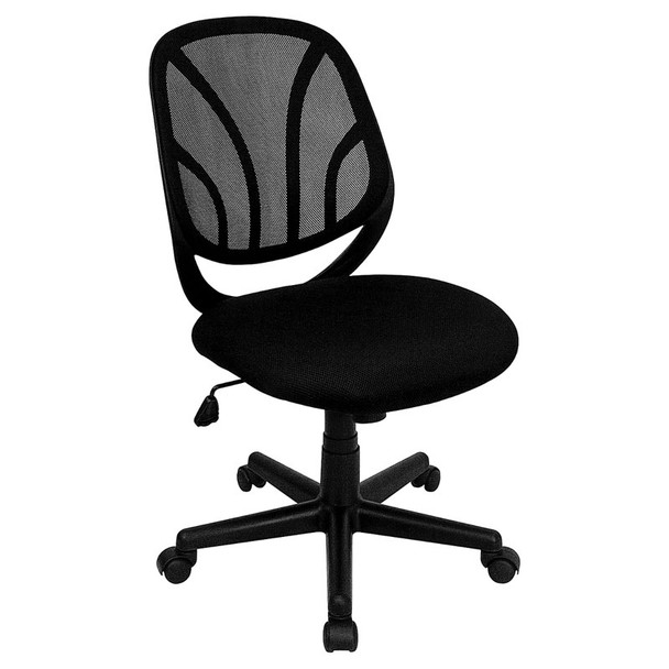 Flash Furniture Mid-Back Black Mesh Computer Task Chair - GO-WY-05-GG