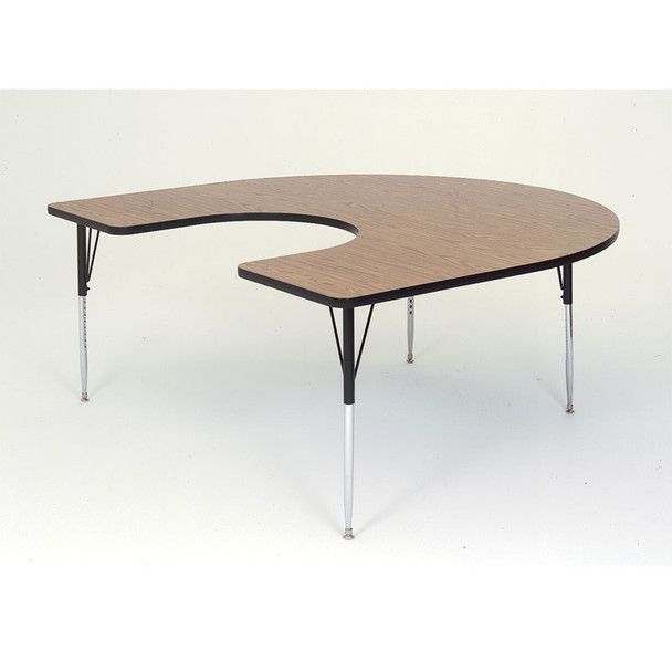 Correll High-Pressure Top Activity Table Horseshoe Shape  60 x 66 - A6066-HOR