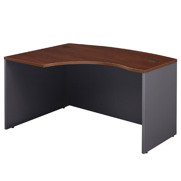 Bush Business Furniture Series C Desk L-Bow Left Hansen Cherry - WC24433