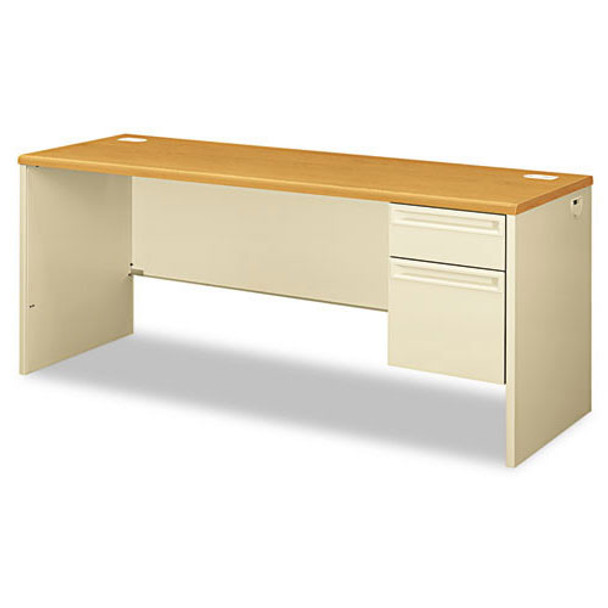 HON 38000 Series Single Pedestal on Right Credenza - 38856R