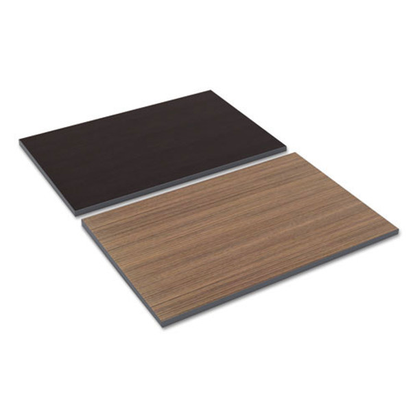 Alera Reversible Laminate Table Top 48" x 24" Espresso / Walnut - TT4824EW