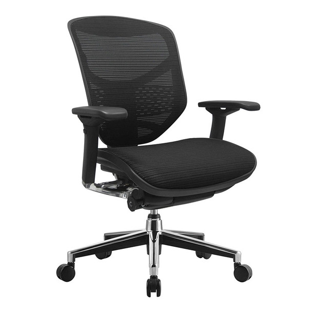 Eurotech by Raynor Concept 2.0 Black Mesh Chair - CONCEPT2.0