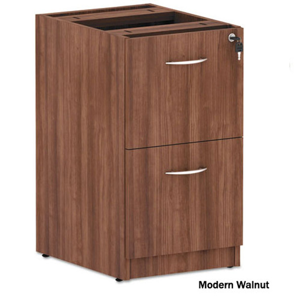 Alera Valencia Collection File/File Full Pedestal Modern Walnut - ALE-VA54-2822WA