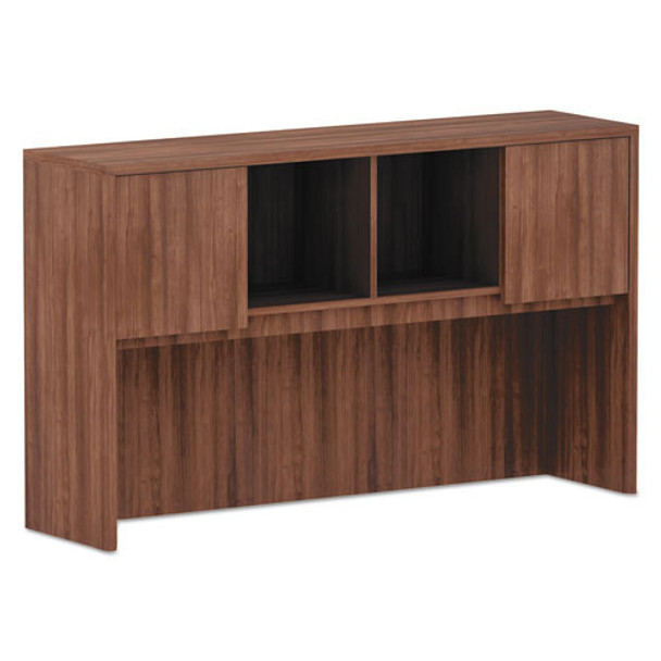 Alera Valencia Collection Hutch with Doors 60" Modern Walnut - VA286015WA